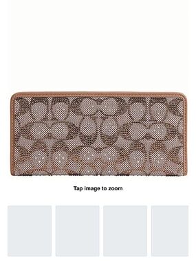 Coach Crystal Signature Jacquard